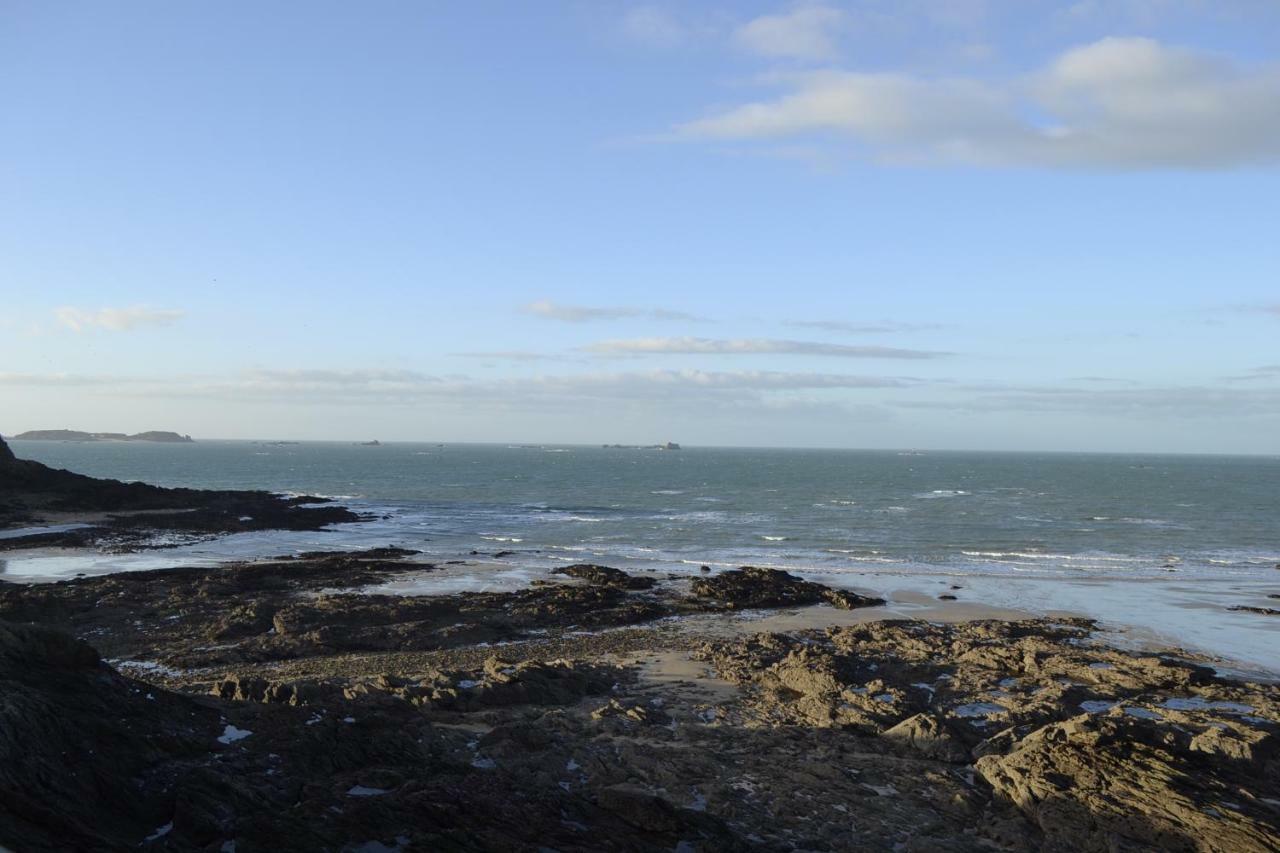 vue sur mer Cancale Eksteriør bilde